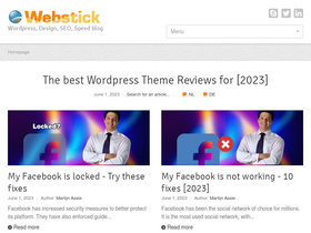 'webstick.blog' screenshot