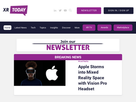 'xrtoday.com' screenshot