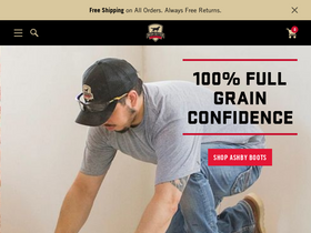 'irishsetterboots.com' screenshot