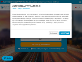 'busradar.pl' screenshot