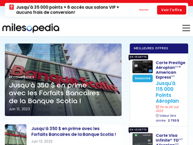 'milesopedia.com' screenshot