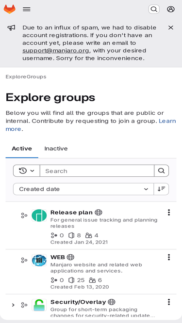 gitlab.manjaro.org