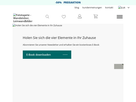 'myloview.de' screenshot