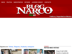 'blogdelnarcomexico.com' screenshot