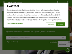 'opintopolku.fi' screenshot