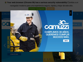 'camuzzigas.com' screenshot