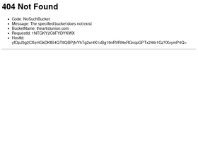 'theartistunion.com' screenshot