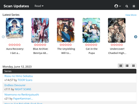 'scanupdates.com' screenshot