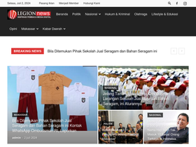 'legion-news.com' screenshot