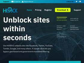 'hoxx.com' screenshot