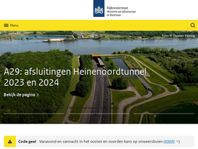 'rws.nl' screenshot