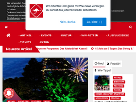 'wildwechsel.de' screenshot
