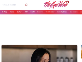 'hallyuvibe.com' screenshot