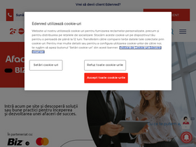 'edenred.ro' screenshot