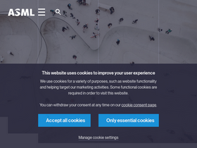 'asml.com' screenshot