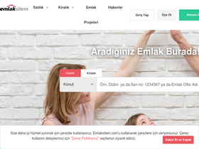 'emlaksitem.com' screenshot