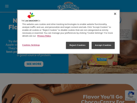 'smuckersuncrustables.com' screenshot