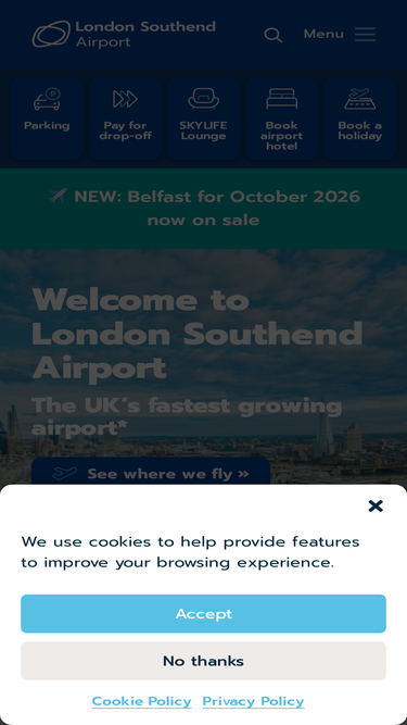 londonsouthendairport.com