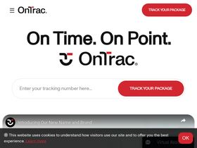 'lasership.com' screenshot