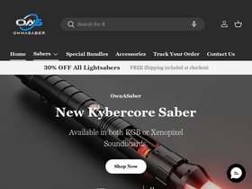 'ownasaber.com' screenshot