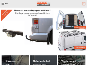 'comptoir-utilitaire.com' screenshot