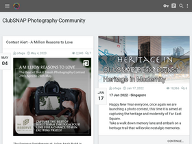 'clubsnap.com' screenshot