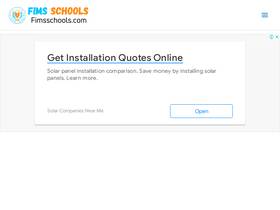 'fimsschools.com' screenshot