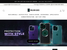 'millioncases.com' screenshot