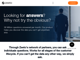 'zeeto.io' screenshot