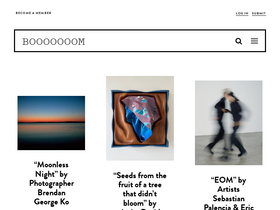 'booooooom.com' screenshot