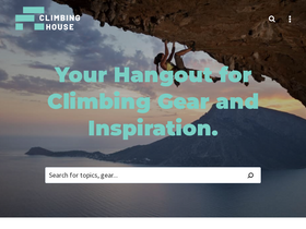 'climbinghouse.com' screenshot
