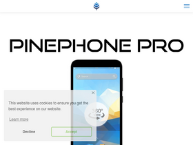 'pine64.org' screenshot