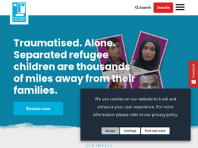 'refugeecouncil.org.uk' screenshot
