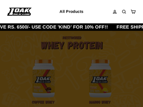 1oaklifestyle.com homepage screenshot
