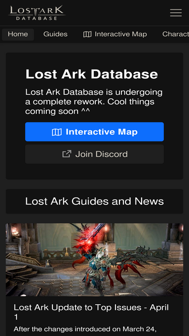 Lost Ark Database