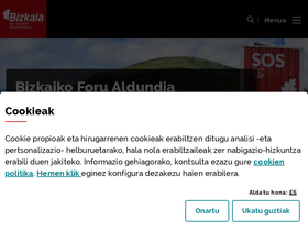 'bizkaia.net' screenshot