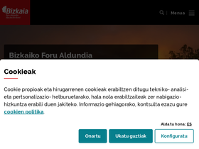 'bizkaia.net' screenshot