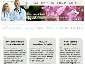 'swintegrativemedicine.com' screenshot