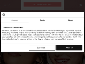 Maria Nila homepage screenshot
