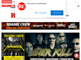 'roadiecrew.com' screenshot