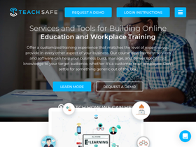 'teachsafe.com' screenshot