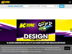 'kzone.com.au' screenshot