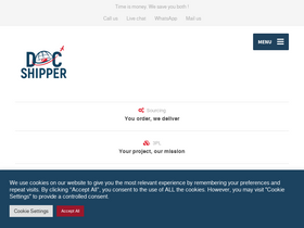 'docshipper.com' screenshot