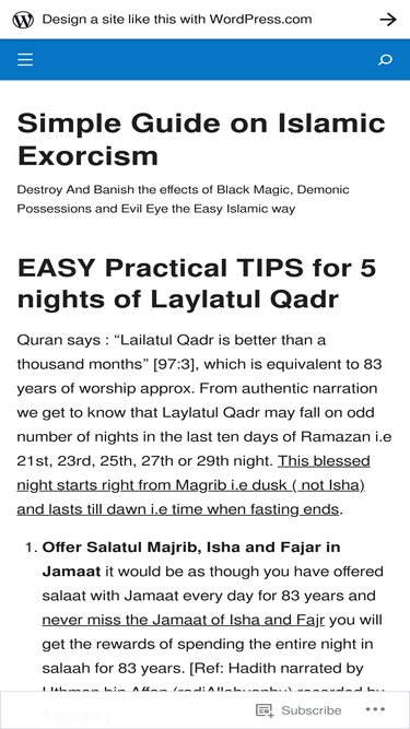 islamicexorcism.wordpress.com