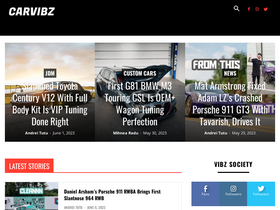 'carvibz.com' screenshot