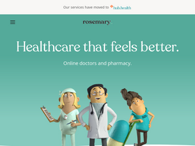 'rosemaryhealth.com.au' screenshot