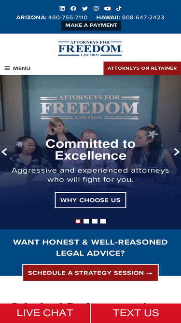attorneysforfreedom.com