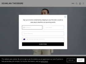 'scanlantheodore.com' screenshot