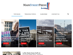 'mainstpress.com' screenshot