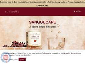 Sangoucare homepage screenshot